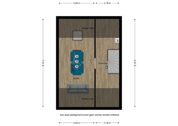 Floorplan - Schorpioen 31, 4501 HA Oostburg